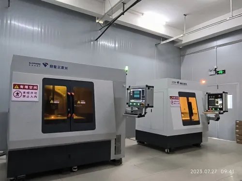 Quality control and measurement of ceramic parts