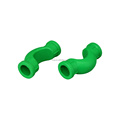 PPR Bridge Bend رائجة البيع PPR البلاستيك المركب أنبوب PPR لنظام المياه الساخنة والباردة مع تركيبات أنابيب السباكة 1