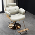 Móveis comerciais diretos de fábrica vintage antiguidade pesada estilo hidráulico salão de beleza barbeiro cadeira de cabelo1