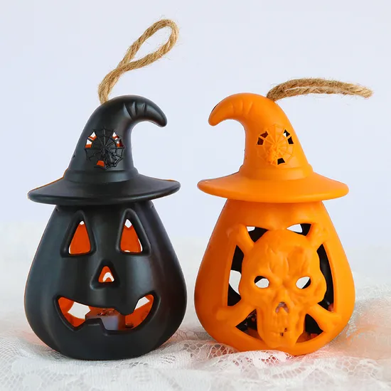 Halloween Pumpkin Lantern Night Light for Spooky Decor1