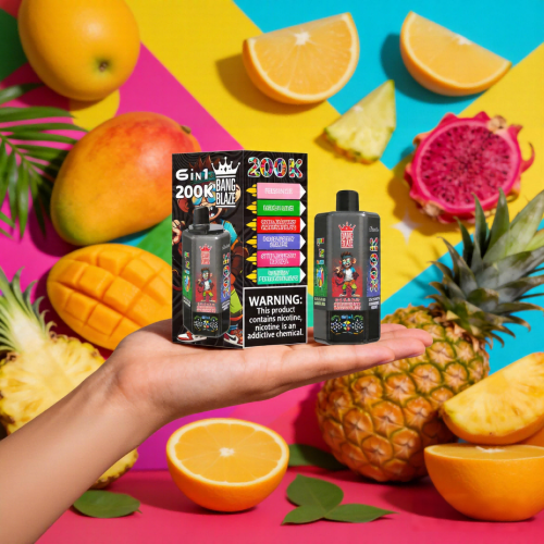 Bang King 200K 6-in-1 Vape แบบใช้แล้วทิ้ง – คำถามที่พบบ่อย (FAQ)