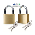 Bulk Waterproof Safety Padlocks - 38/40/50mm Copper Bronze & Thick Brass Padlocks1