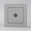 EU Standard 86 Type Electrical 1 Gang TEL Socket Outlet1