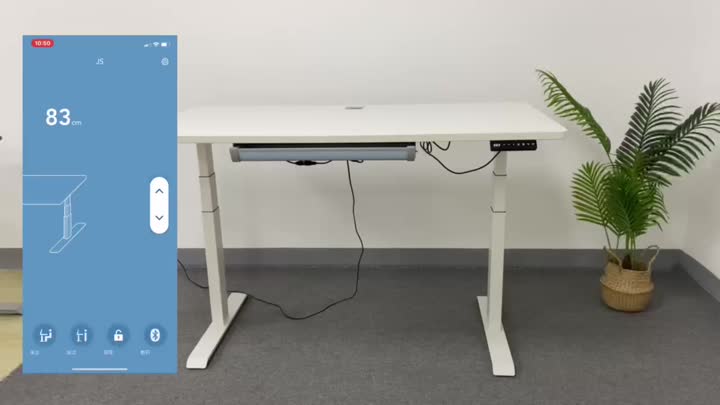 Standing Desk with App Control Functions