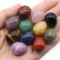 Wholesale 20mm Healing Stones Crystal Yoni Carved Egg - Multiple Materials for Decoration1