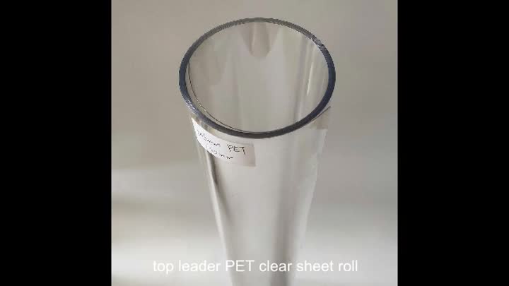  top leader PET clear sheet roll