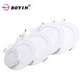 Ultra Thin LED Panel Lamp for Home Office - Commercial Round PVC Ceiling Light1