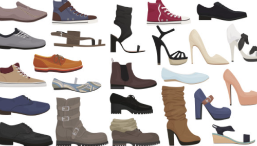 All kinds of different socks