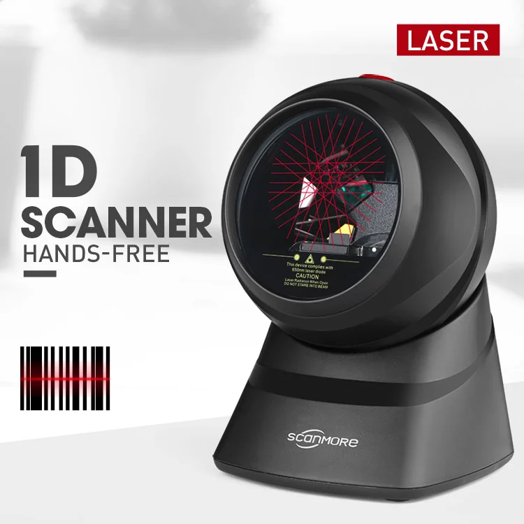 handfree laser barcode scanner