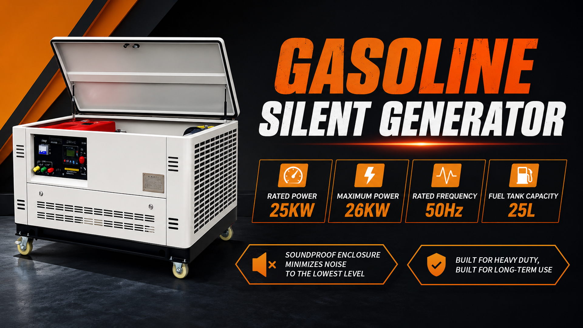 Generador de gasolina TKH25P-X