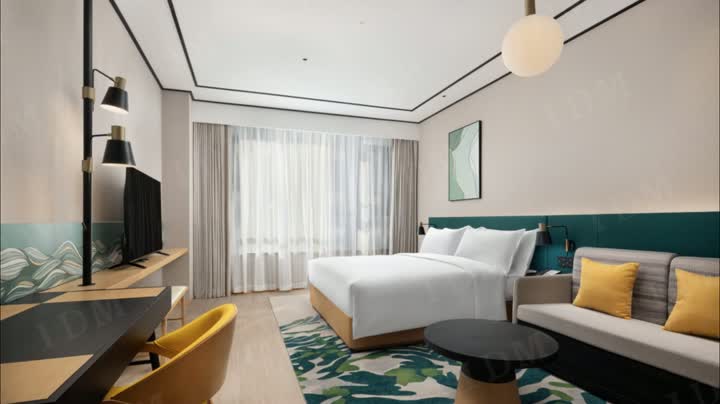 Case de muebles de Hilton Hotel 10