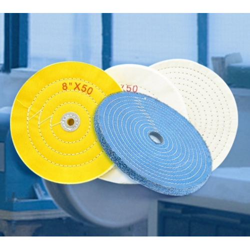 The flat emery cloth wheel should be kept balanced before use