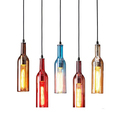 Fancy Wine Bottle-Shaped Pendant Lamp - E27 Vintage Lighting for Bedroom and Hotel1