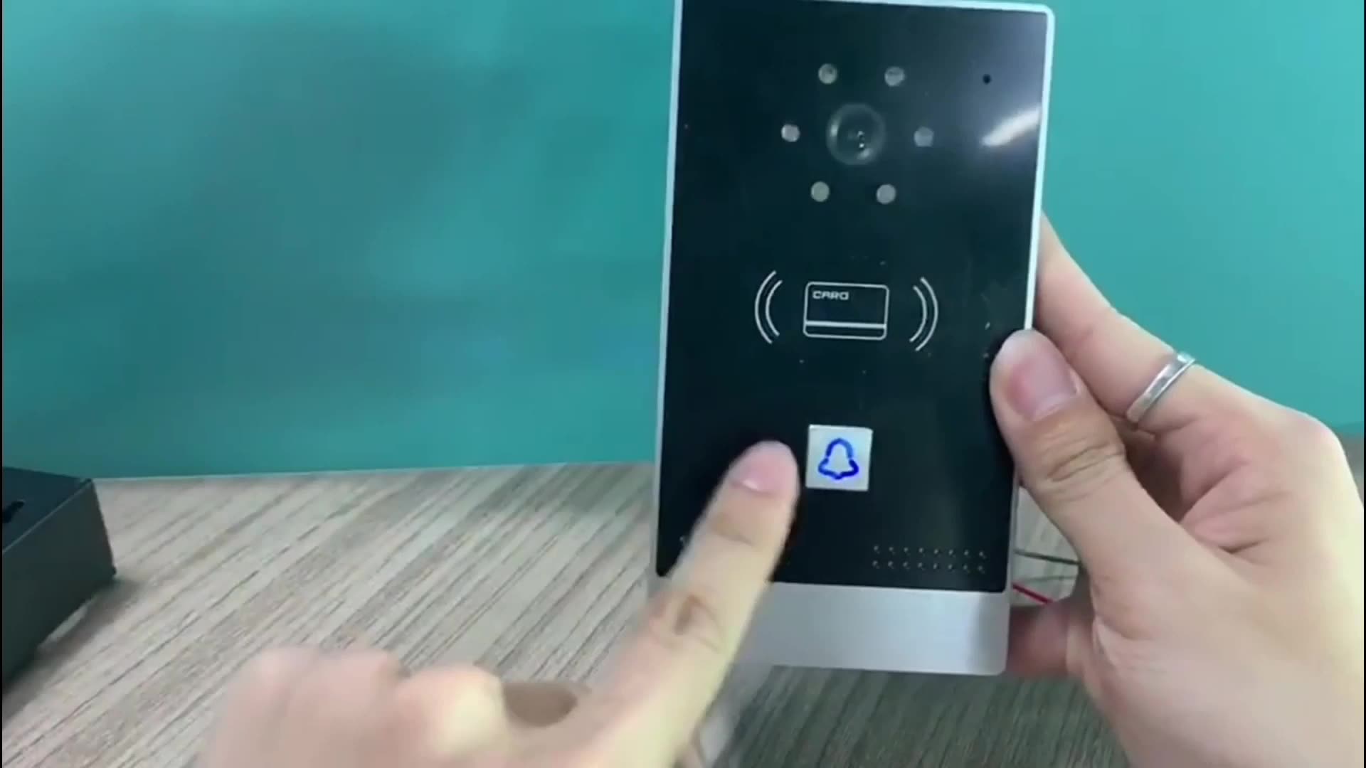 Audio Intercom Video Door Phone Waterproof Doorbell For Villa1
