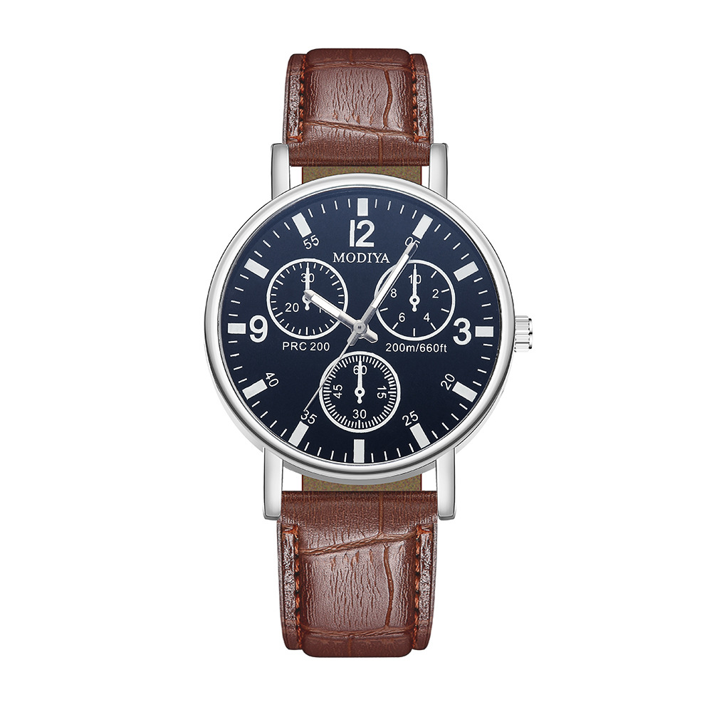 Brown Business Strap Watch For Men Jpg