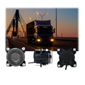 LED Sealed Beam Headlights for City Buses and Trucks - ECE ROHS Compliant 90mm Low Beam with Parking Light 1800LMs1