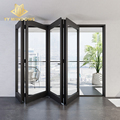 Affordable Patio Bi-Fold Doors: North America Standard Double Tempered Glass Aluminum Exterior Doors1