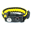 Custom Logo Camping Gear: Men's Survival Bracelet & Travel Accessories1