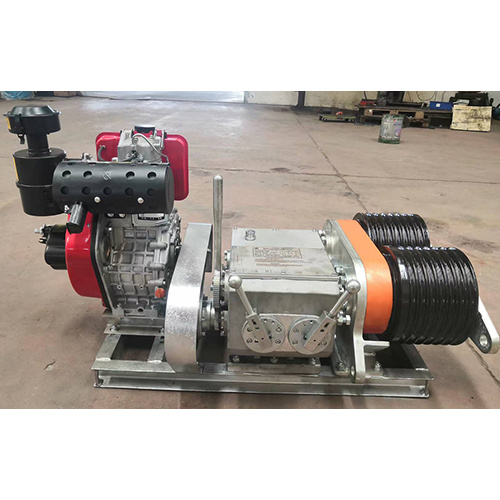 Double capstan pulling winches shipped to Tanzania