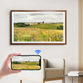 32 Inch Smart TV Frame for Private Art Gallery Exhibitions - Anti-Glare Matte LCD Digital Photo Frame1