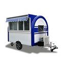 Catering Shop on Wheels: Customized Color Burger Van for Sale1