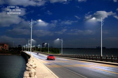 Lampadaires LED avec une durée de vie de 100 000 heures – réduisant la fréquence de remplacement de 80 %