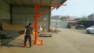 Manual lift and release equipment