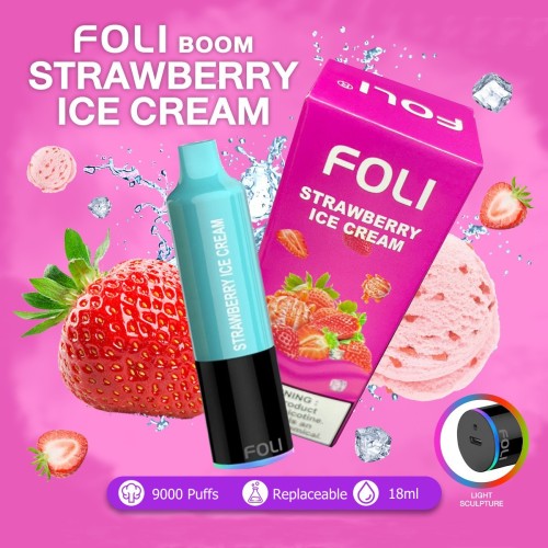 The Birth of ECO-friendly Disposable Vape Replacement Pod FOLI BOOM