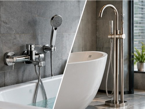 Wall Mount vs Floor Mount Tub Faucet: Which One Is Right for Your Bathroom?