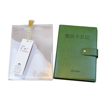 Leather password lock diary