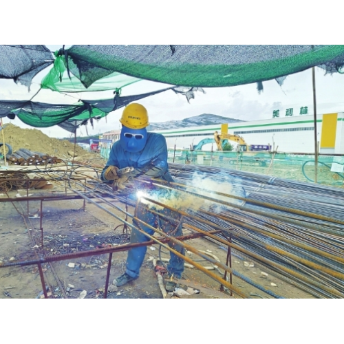 Sichuan Panzhihua Yanbian Building Un milione di tonnellate di vanadio in titanio in titanio casting resistente al parco industriale