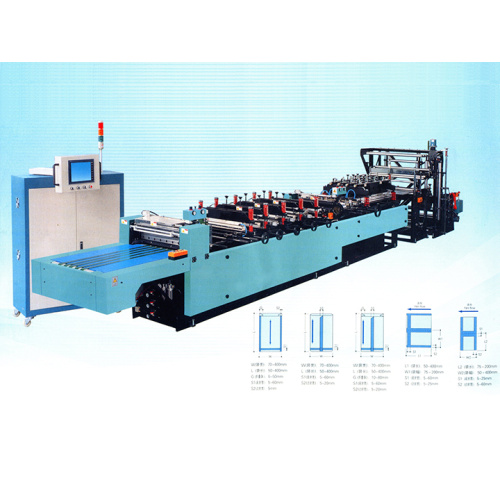 Double channel bag making machine