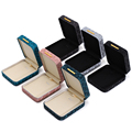Hanhong Custom Runded Corner Moon Muster Iron Box Frauen Mode ein Clamshell -Schmuck Luxus Geschenkbox1
