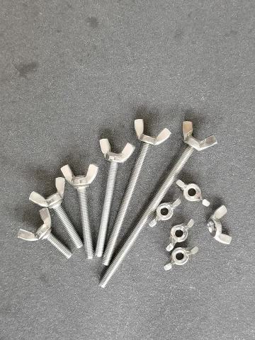 DIN316 Stainless Steel Wing Screws (2)