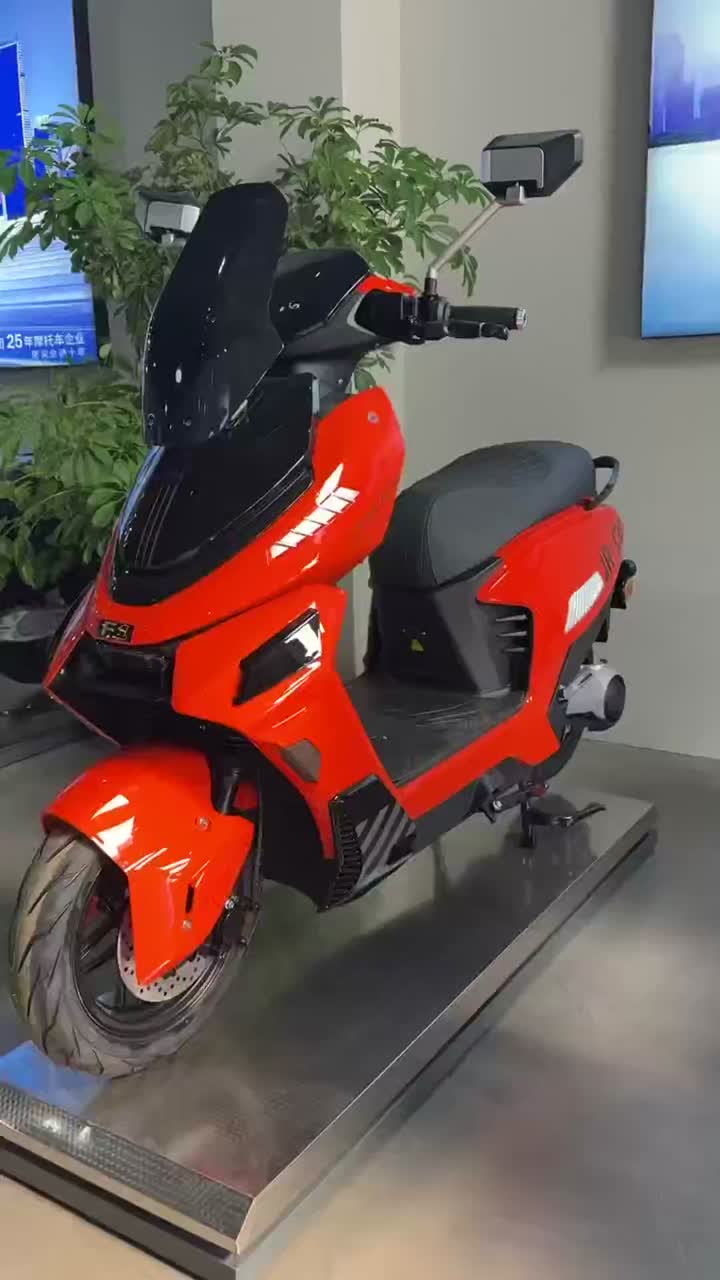 Motocicleta eléctrica de alta velocidad y largo alcance para viajeros urbanos