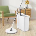 Ventilated Dry Cleaning Household Supplies: Discover the Magic Mop - A Rotating Flat Mop with Squeeze Bucket for Efficient Cleaning1