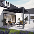 SUNAWNING Modern Aluminium Electric Pergola: 9800A-2 - Your Ultimate Garden Outdoor Pergola and Awnings Solution1