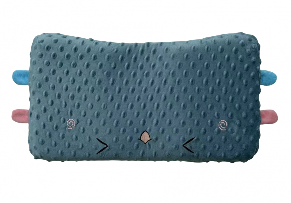 1 3 Years Baby Sleep Pillow Blue