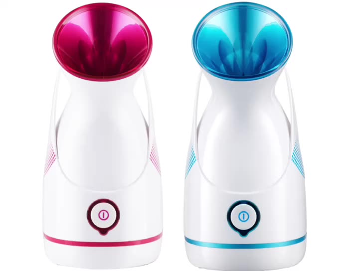 Zastosuj z olejkami eterycznymi 55/100 ml zbiornika na wodę głębokie oczyszczanie elektryczne spa 3 w 1 aromaterapia parowa twarzy1