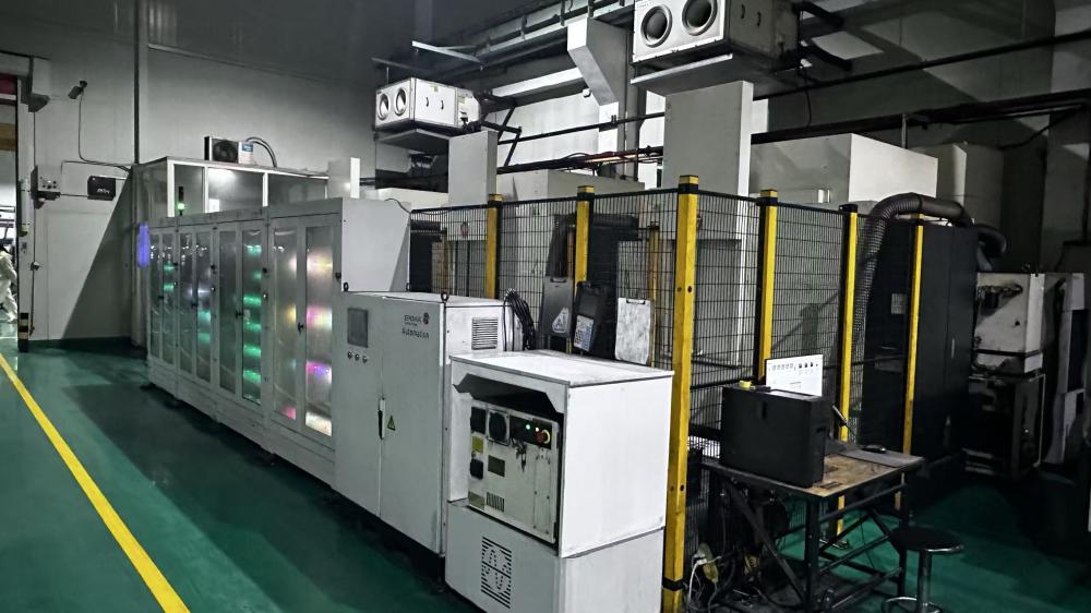 Flexible Automated CNC Machining Line for Electrodes