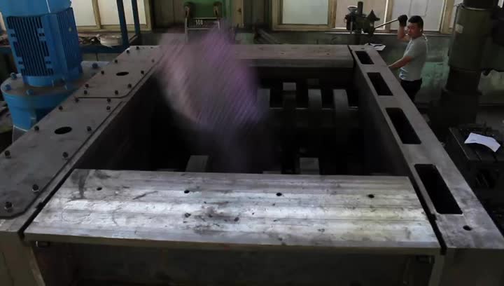 how the shredder is working 