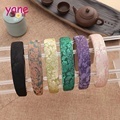 Chinese New Embroidery Satin Sponge High Head Headband" 

However, to make it more concise and SEO-friendly, you might consider:

"Delicate Chinese Embroidery Satin Headband with High Sponge Cushion1