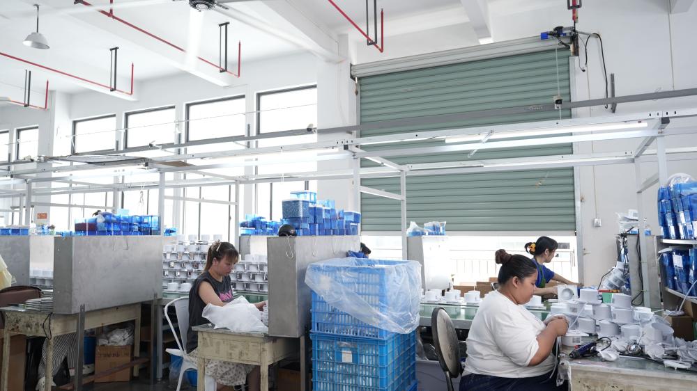 Factory interior