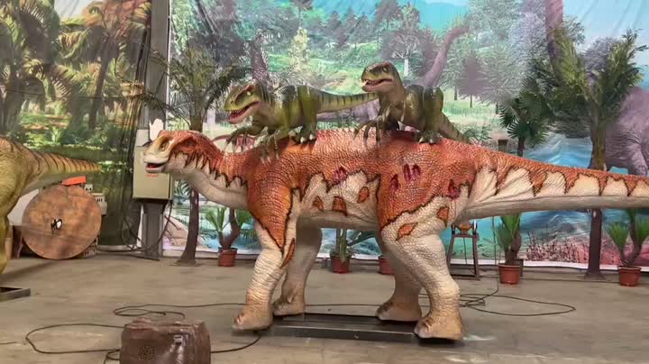 Hadrosaur Suit Video