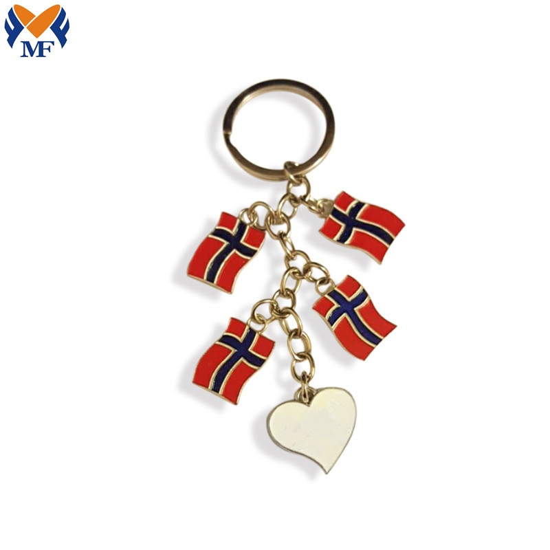 Souvenir Norway Keychain