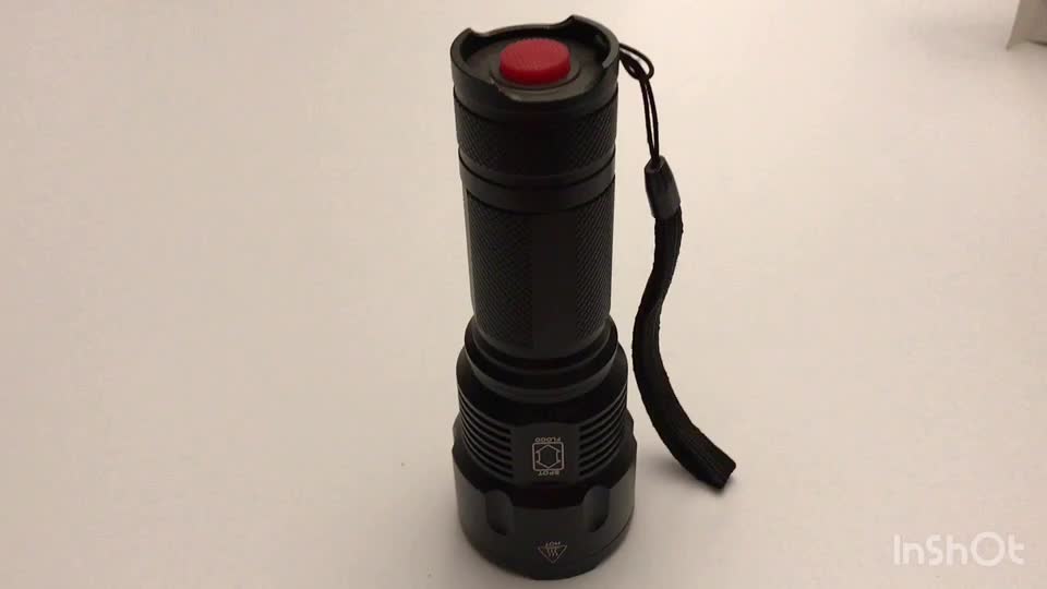 Top grade XM-L2 1000 lumens mace most pwerful fast track focusable long range hunting searching led flashlight torch1