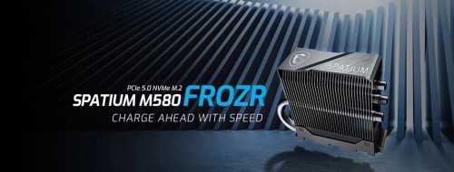 MSI Melancarkan Spatium M580 Frozr Pepejal Pemacu Pepejal (PCIe 5.0 Standard, dilengkapi dengan Tenggelam Haba Paip Triple)