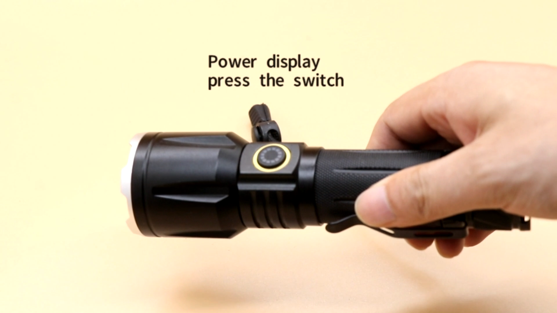 new XHP160 High-light Tactical Flashlight Type-c rechargeable outdoor led lights aluminum alloy zoom flashlight1
