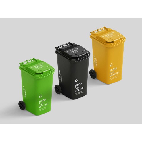 Plástico para la basura en la vida diaria