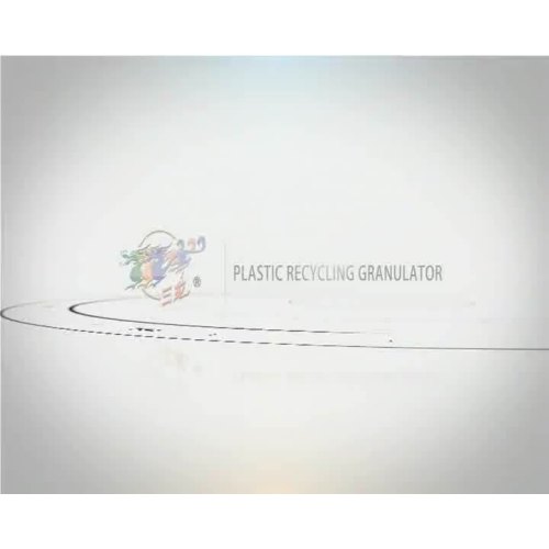 Plastic recycling granulator machine pelletizing